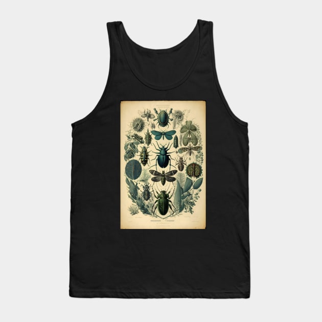 Faux Insect Chart Tank Top by MichaelaGrove